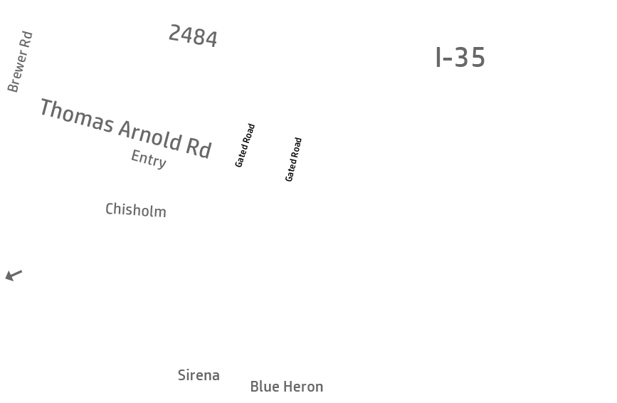 Map of the facilities